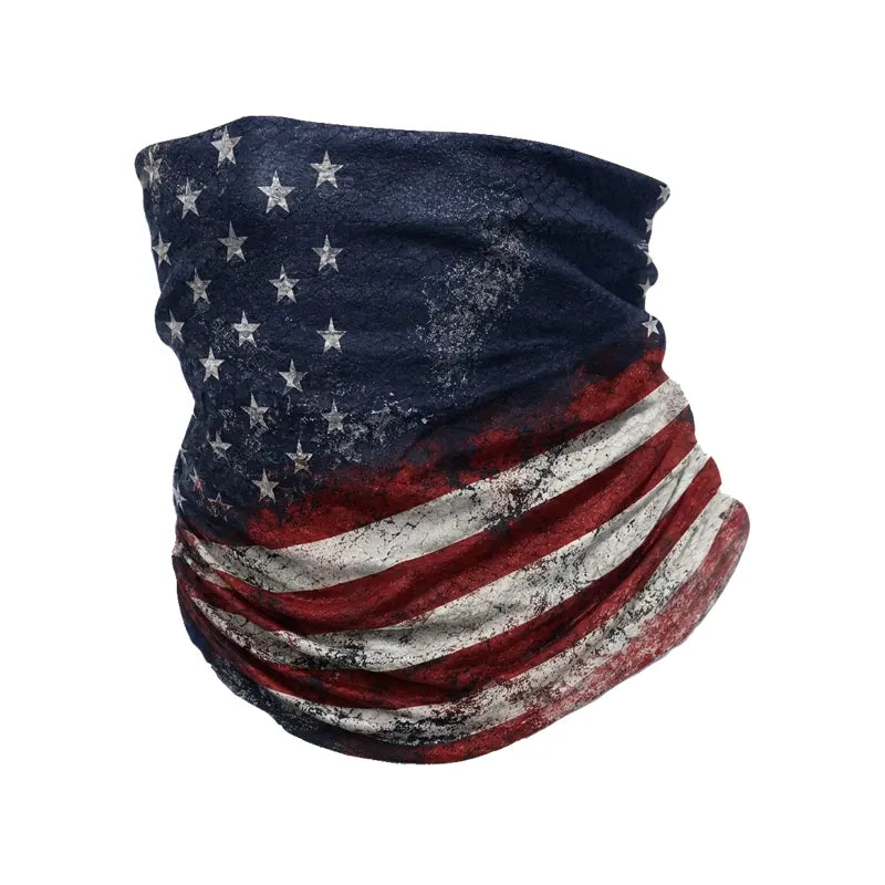 USA 250th Anniversary Eagle Flag Neck Gaiter