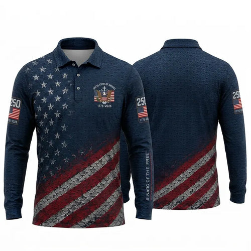 USA 250th Anniversary Eagle Flag Apparel