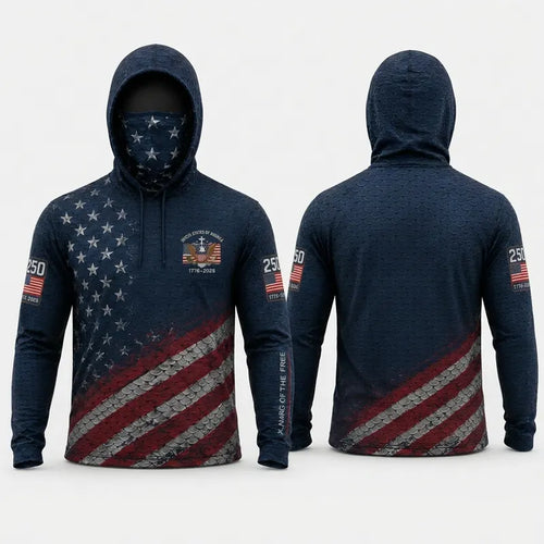 USA 250th Anniversary Eagle Flag Apparel