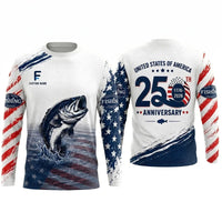 Personalized USA 250th Anniversary Fishing Apparel