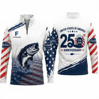 Personalized USA 250th Anniversary Fishing Apparel