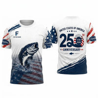 Personalized USA 250th Anniversary Fishing Apparel