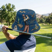 USA Golfing Society 1776 Patriotic Bucket Hat