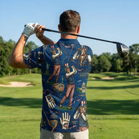 USA Golfing Society 1776 Patriotic Hawaiian Shirt