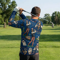USA Golfing Society 1776 Patriotic Long Sleeve Shirt