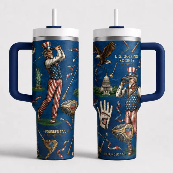 USA Golfing Society 1776 Patriotic Tumbler