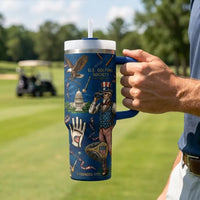 USA Golfing Society 1776 Patriotic Tumbler