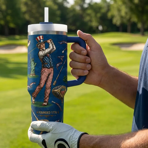 USA Golfing Society 1776 Patriotic Tumbler