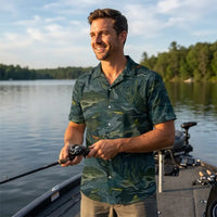 Underwater Camo Fishing Hawaiian Shirt