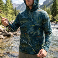 Underwater Camo Fishing Hoodie