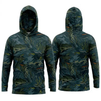 Underwater Camo Fishing Hoodie