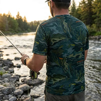 Underwater Camo Fishing T-Shirt
