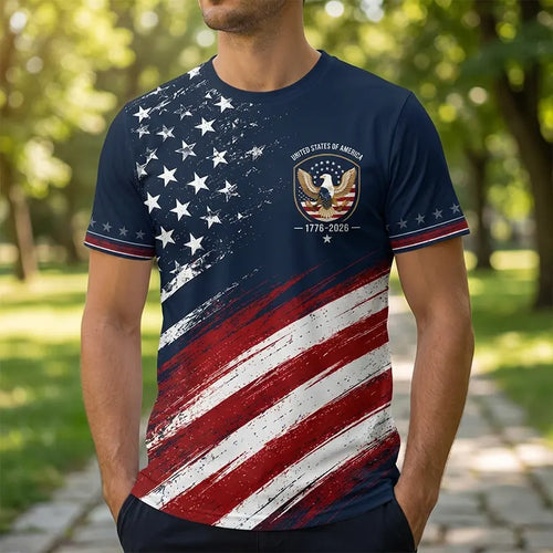 United States Of America 1776–2026 Patriotic T-Shirt