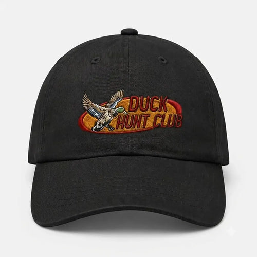 Vintage Deer & Duck Hunt Club Embroidered Cap