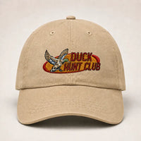 Vintage Deer & Duck Hunt Club Embroidered Cap