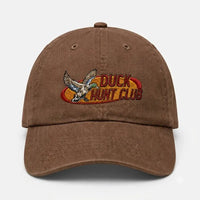 Vintage Deer & Duck Hunt Club Embroidered Cap