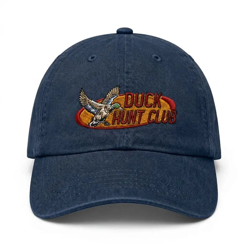 Vintage Deer & Duck Hunt Club Embroidered Cap