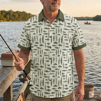 Vintage Ocean Fishing Hawaiian Shirt