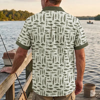 Vintage Ocean Fishing Hawaiian Shirt
