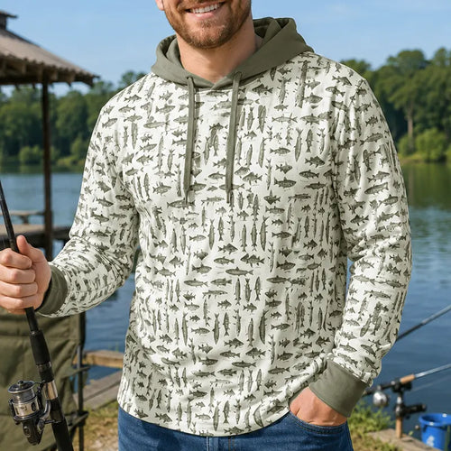 Vintage Ocean Fishing Hoodie