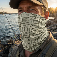Vintage Ocean Fishing Neck Gaiter