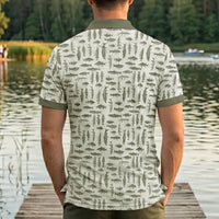 Vintage Ocean Fishing Polo Shirt