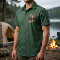 Wander By Faith Camp Pray Repeat Christian Camping Hawaiian Shirt