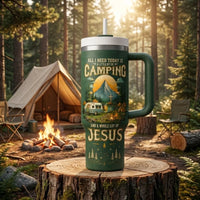 Wander By Faith Camp Pray Repeat Christian Camping Tumbler