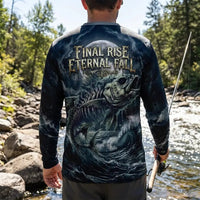 Wave Of Decay Skeleton Fishing Long Sleeve Shirt