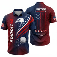 We The People 250th American Heritage Golf Hawaiian Shirt