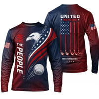 We The People 250th American Heritage Golf Long Sleeve Shirt