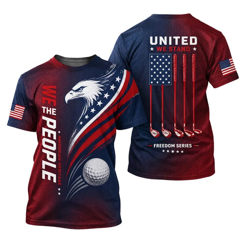 We The People 250th American Heritage Golf T-Shirt