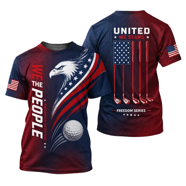 We The People 250th American Heritage Golf T-Shirt