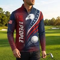 We The People 250th American Heritage Golf Zip Long Sleeve Shirt