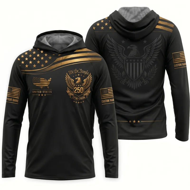 We The People America 250 Patriotic Hoodie