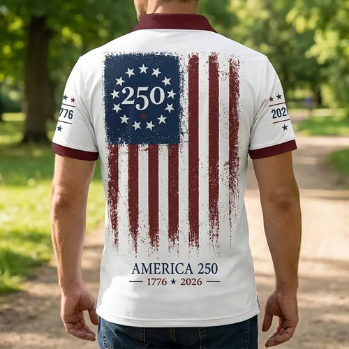We the People 250 Years of Liberty Polo Shirt