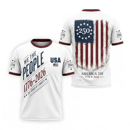 We the People 250 Years of Liberty T-Shirt