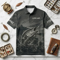 Weekend Forecast Fishing With A Chance Of Drinking Polo Shirt