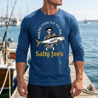Where Fish Go To Die Fishing Long Sleeve Shirt