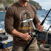 Where Fish Go To Die Fishing Long Sleeve Shirt