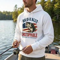 Bass-ically Unstoppable Fishing Hoodie