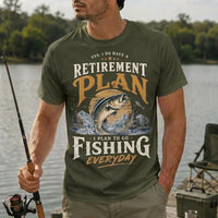 Yes I Do Have A Retirement Plan Fishing T-Shirt