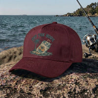 Off The Hook Retro Fishing Embroidered Cap