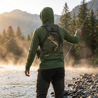 Personalized Bass Fishing Hoodie