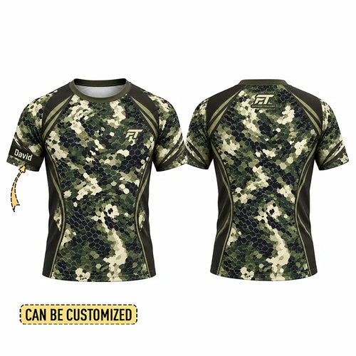 Custom Predator HexCamo Graphic T-Shirt