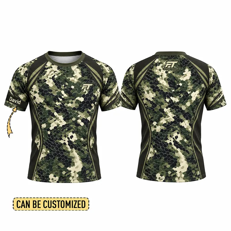 Custom Predator HexCamo Graphic T-Shirt