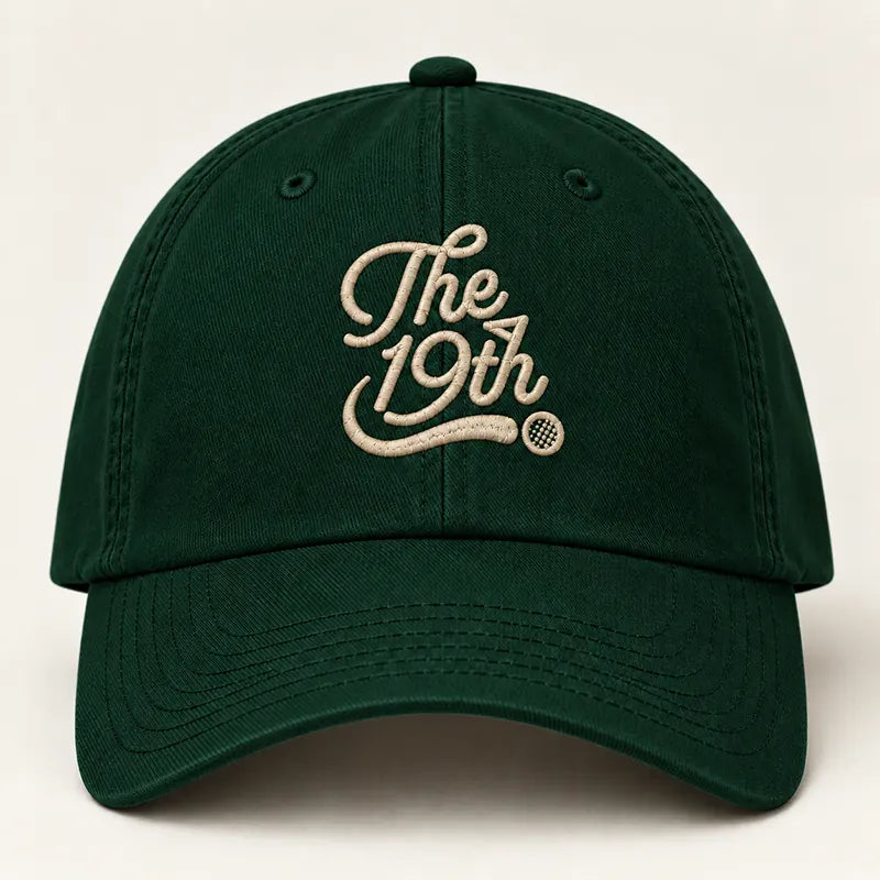 The 19th Golf Embroidered Vintage Dad Hat