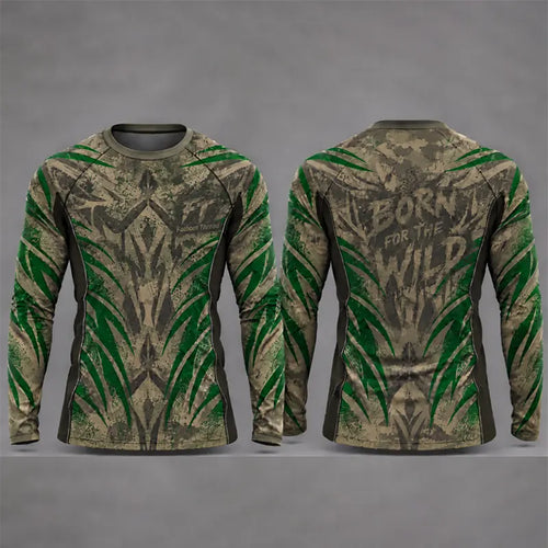 Born For The Wild Camo Long Sleeve Shirt