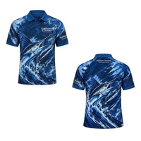 Fathom Thread Performance Fishing Marlin Polo Shirt