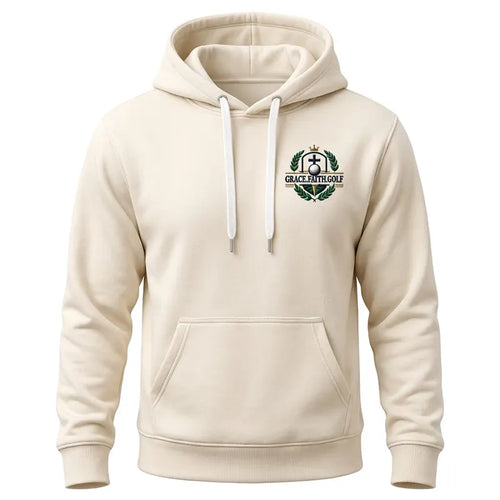 Grace Faith Golf Christian Embroidered Hoodie